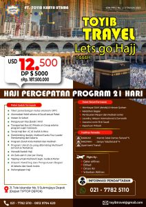 Haji Percepatan PrograM 21 HARI